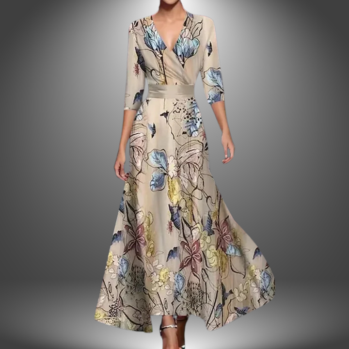 Inès| Robe en soie Premium