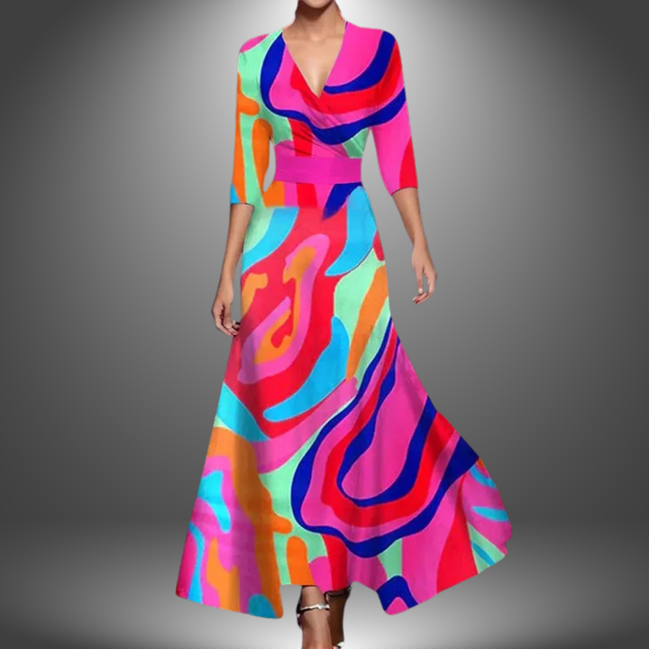 Inès| Robe en soie Premium
