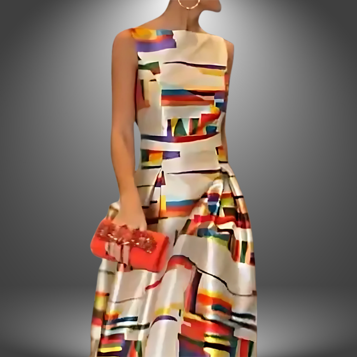Anaïs | Robe chic en lin Premium