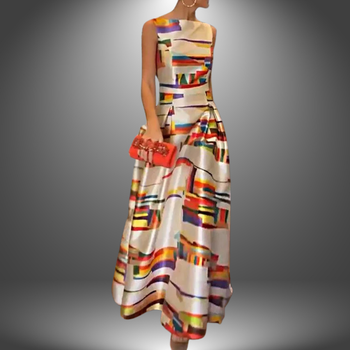 Anaïs | Robe chic en lin Premium
