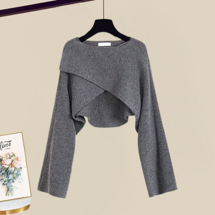 Jean™ | Combinaison de Robe en Tricot Élégante
