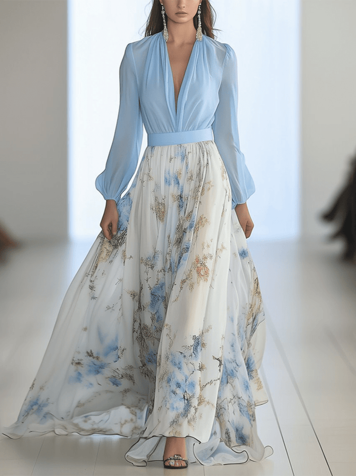 Tess | Robe à imprimé floral Premium