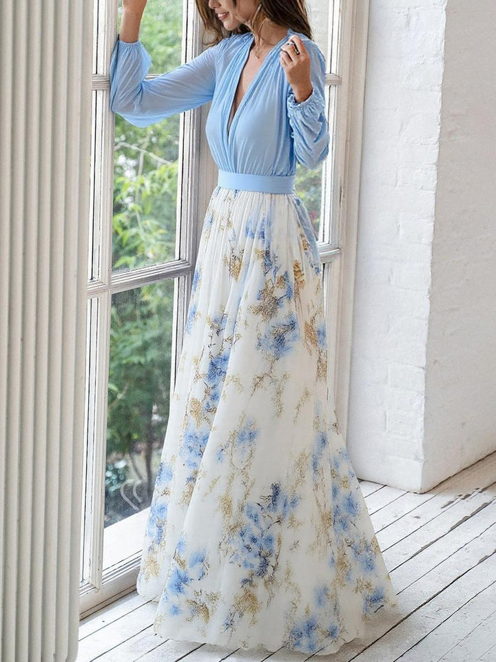 Tess | Robe à imprimé floral Premium
